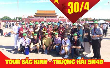 Du Lịch Trung Quốc Bắc Kinh - Thượng Hải 5 Ngày Lễ 30/4-1/5 (Bay Vietnam Airlines) 